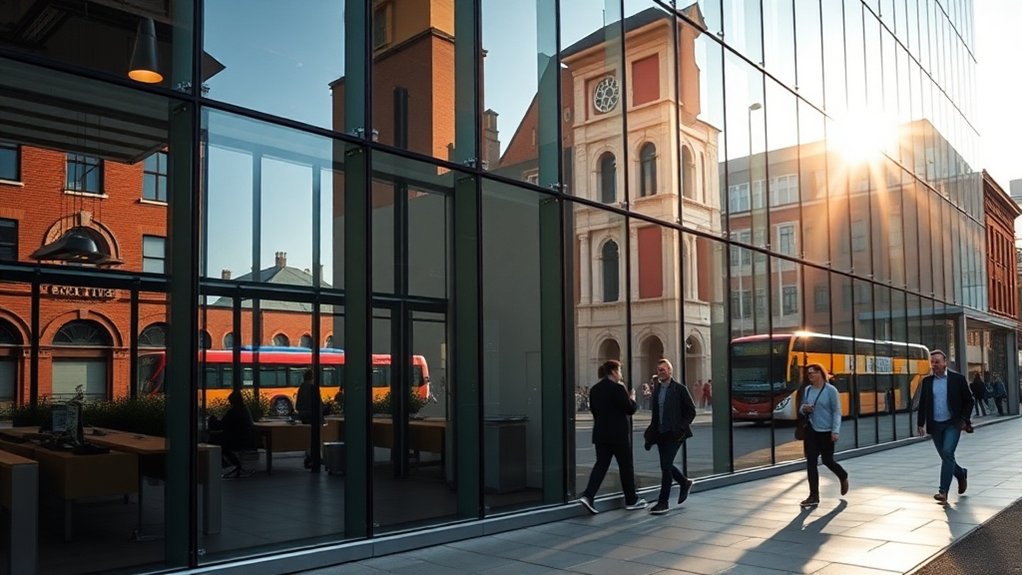 Commercial Glazing Well End