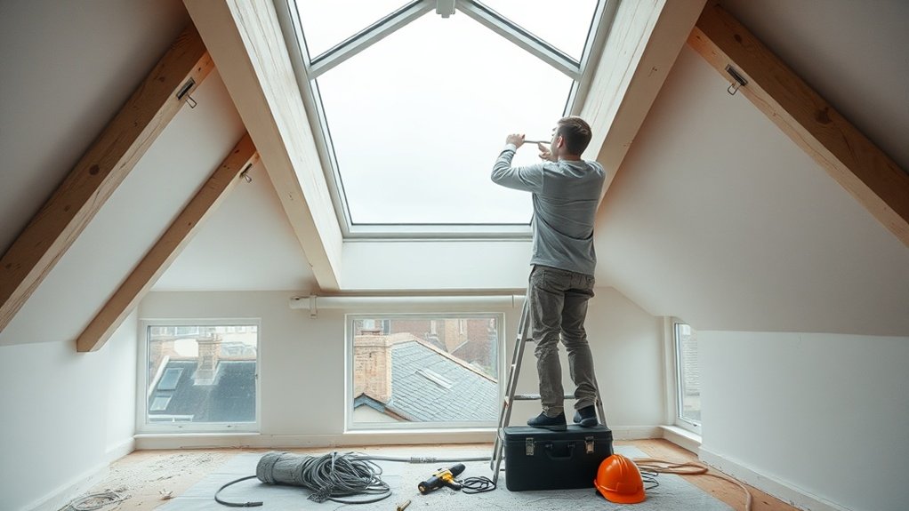 Electric Skylight Installation Borehamwood