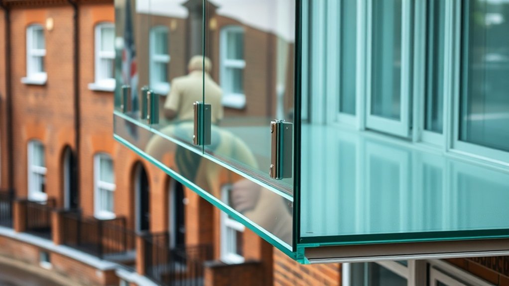 Glass Balcony Installation Borehamwood