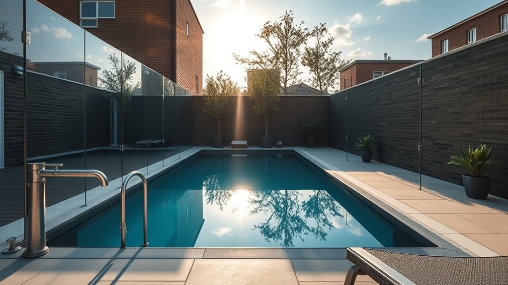 Pool Glass Fencing Borehamwood